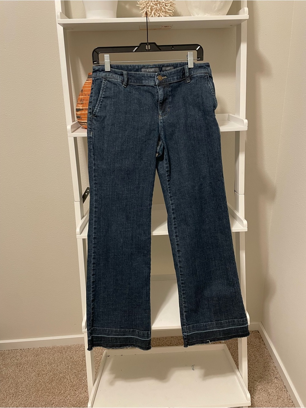 Liz Claiborne Dark Blue Wide-Leg Woman’s Jeans